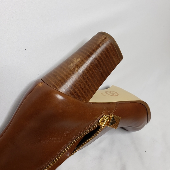 Michael kors brown leather booties - Picture 4 of 4